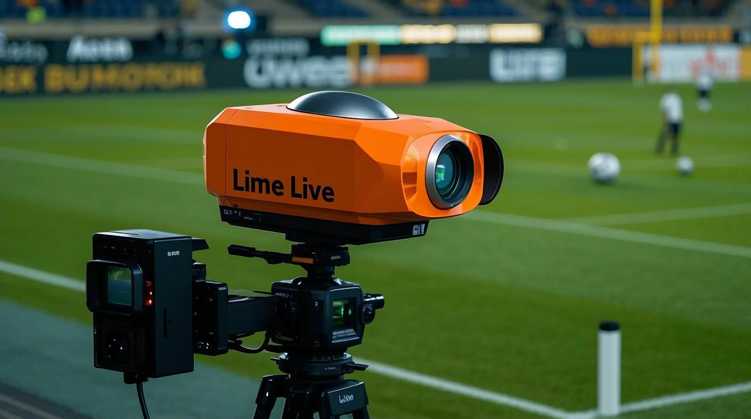 LimeLive Camera in Action at Football Stadium
